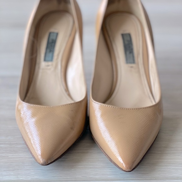 Prada Shoes - Classic Prada Pump Nude Size 6.5